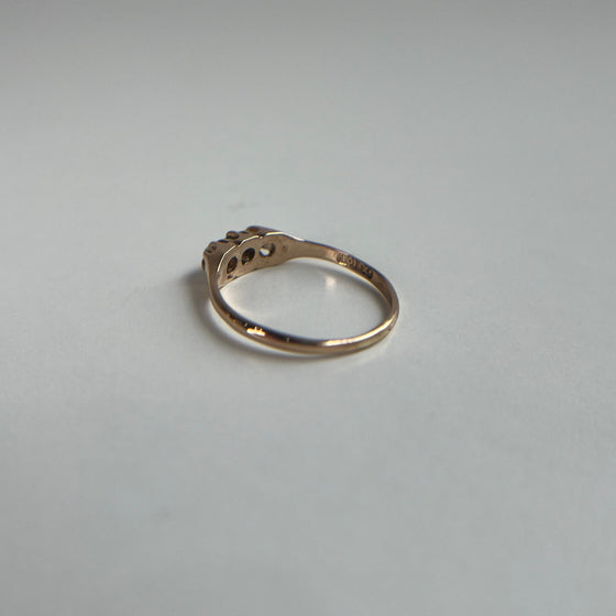 Emerald and Seed Pearl Ring Sundance Jewelers