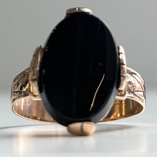 Antique Onyx Ring