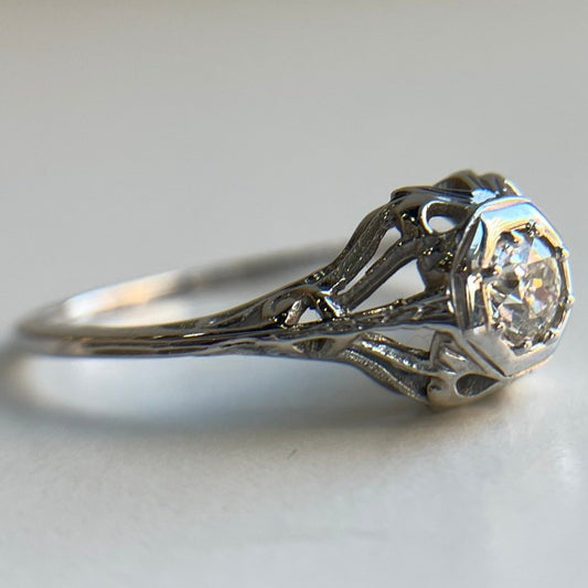 .25 ct Art Deco Engagement Ring